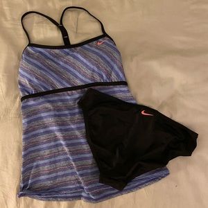 Nike Racerback Tankini and Bottom Swim Set
